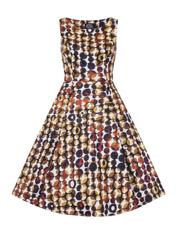 Potěšte se tímto kouskem Dedoles Retro pin up šaty Tečky